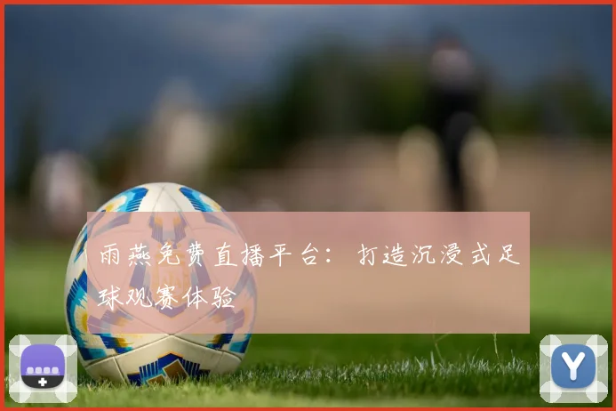 雨燕免费直播平台：打造沉浸式足球观赛体验
